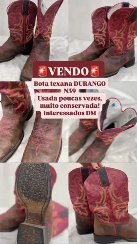 Bota texana feminina
