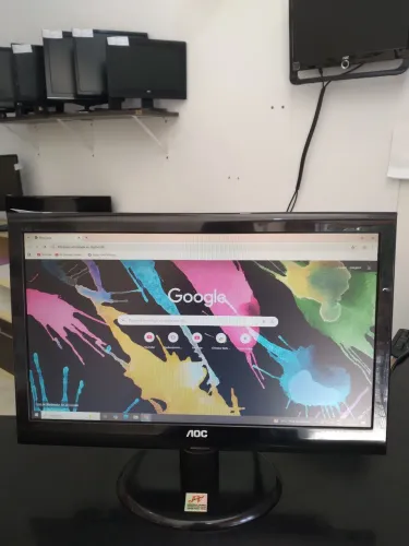 Monitor led 20" aoc top de imagem