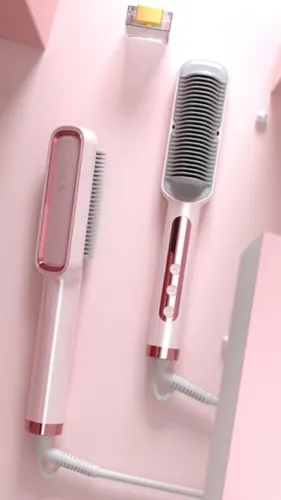 Escova Alisadora Anion Hair Pro 3 em 1 ,(PAGUE NA ENTREGA) Secador, Chapinha e Modelador