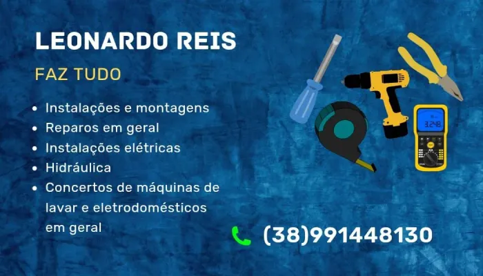 Leonardo Reis Léo faz tudo manutenção em geral 