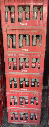 Vasilhame com casco Coca cola ks Fanta sprint 