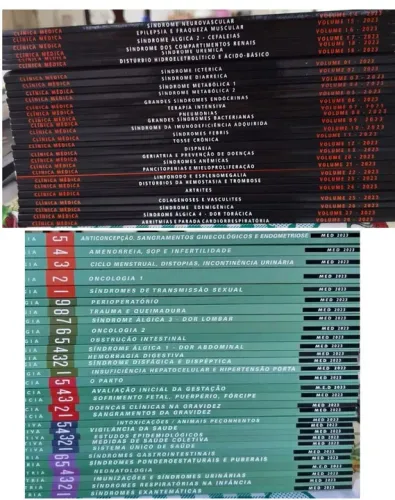 Livros de Clínica Médica - Volumes Completos.