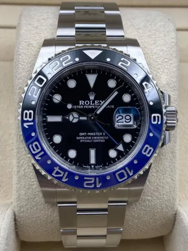 Rolex GMT Master II Batman Oyster Eta 3035 Automático