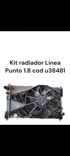 Kit Radiador Fiat Punto 1.8 2008/2013