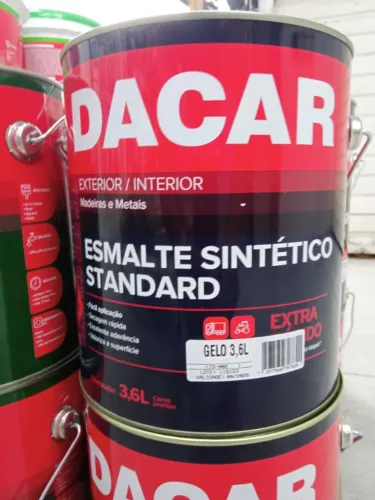Tinta Dacar esmalte sintetico standard 3,6L - Cor branco gelo