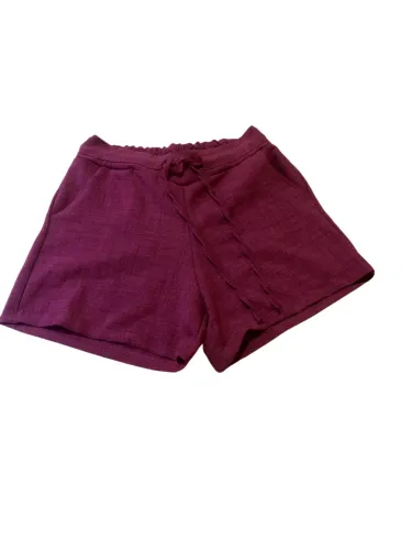 Short roxo escuro novo