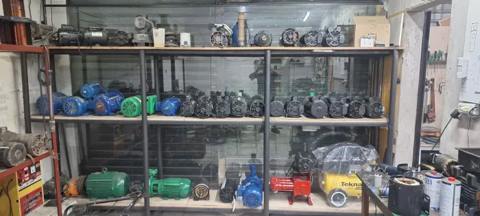 Motor elétrico monofasico  ou trifásico 