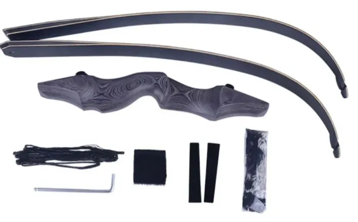 Arco e Flecha take down recurvo ou long bow importado