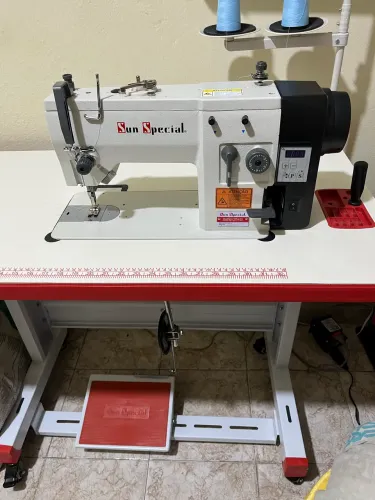 Máquina de costurar sun special reta 3 pontinhos