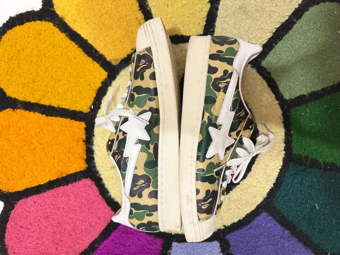 Tênis adidas bape superstar