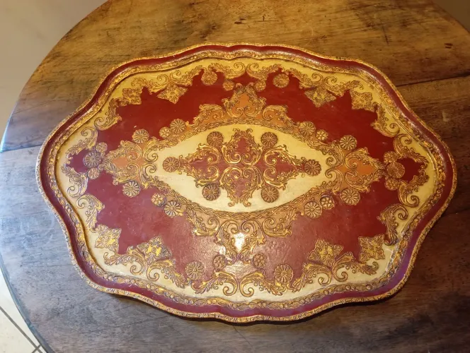 Bandeja Veneziana antiga 