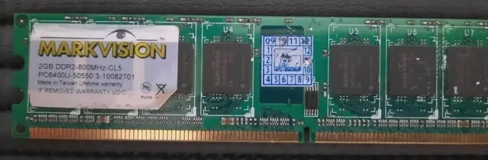 markvision 2gb ddr2 800 mhz cl5