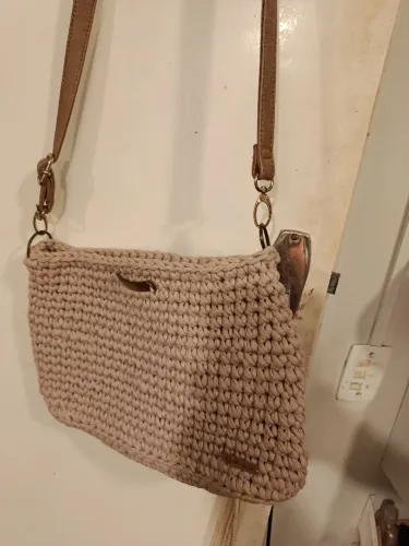 Bolsa de fio de malha 