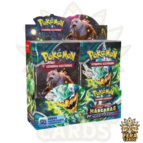 Booster Box Máscaras do Crepúsculo - Pokémon TCG