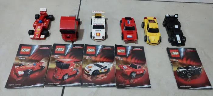 Coleção LEGO Shell  - fricção 