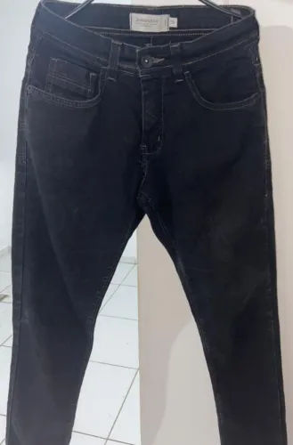 Calça Jeans Preta slim Jeanswear