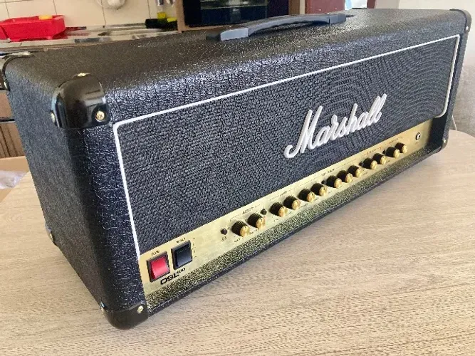 Amplificador Guitarra Valvulado Marshall Dsl100hr Muito Novo + Case 220v