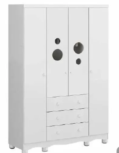 GUARDA ROUPA 4 PORTAS (FAZEMOS ENTREGAS DF E ENTORNO )