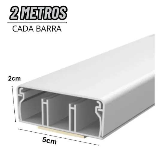 Canaleta 50x20mm Legrand