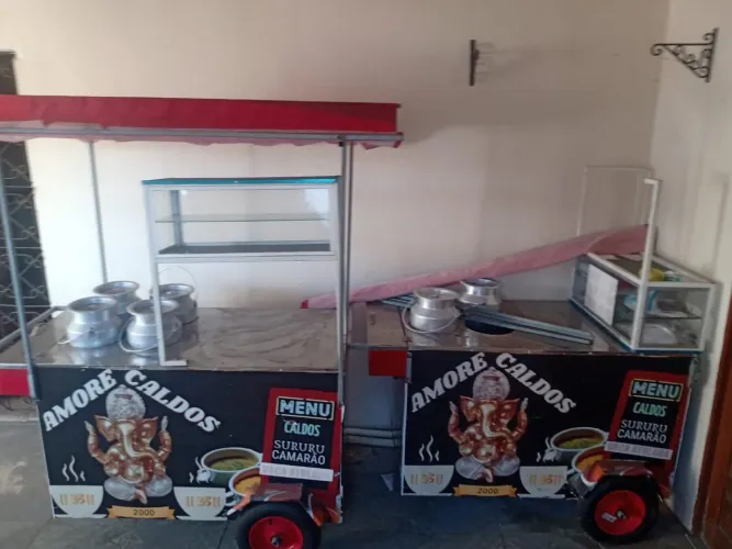 Mini trailer - Carrinho de lanche