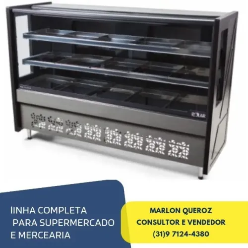 Balcão Avícola para Açougue 1,75M Polar 