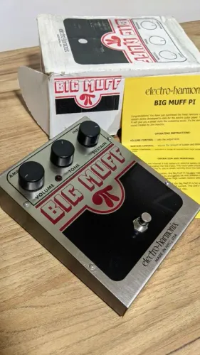 Pedal big muff top para guitarra ou baixo