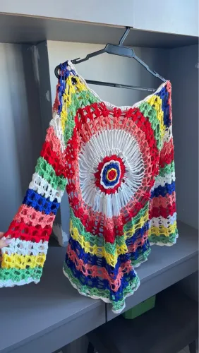 Saída de Praia crochê