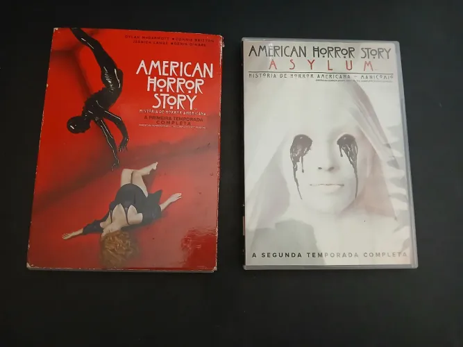 Coleção Filmes DVDs Originais American Horror Story - 1ª e 2ª Temporadas (DVDs)