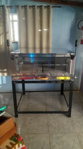 Forno Industrial Roma a Gás Inox Venâncio 110