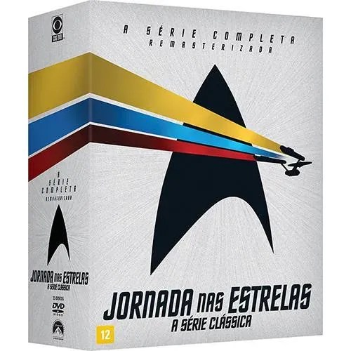 BOX DVD - Jornada Nas Estrelas Série Clássica Completa - NOVO