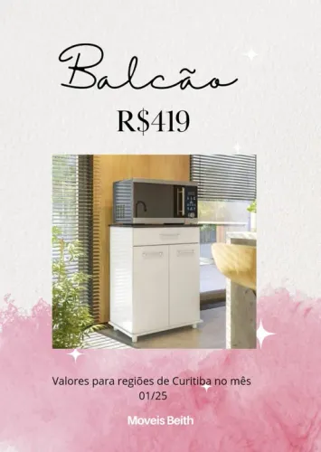 Promoção Balcao para Microondas - 11/01