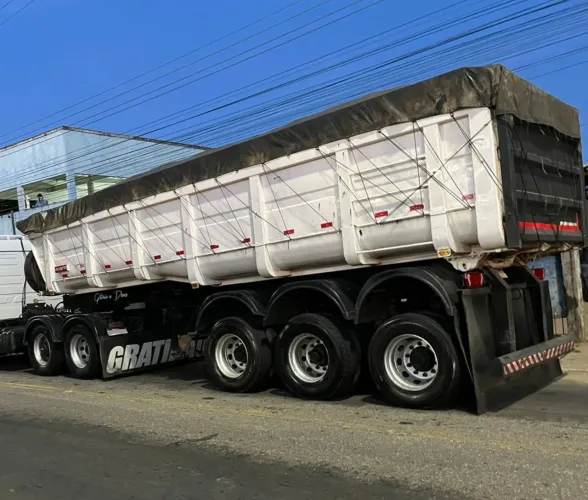 Carreta Caçamba Rossetti Lev Tec Basculante 