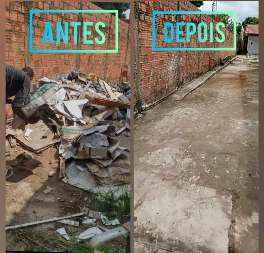 REMOÇÃO DE ENTULHOS ( LIMPEZA EM GERAL)