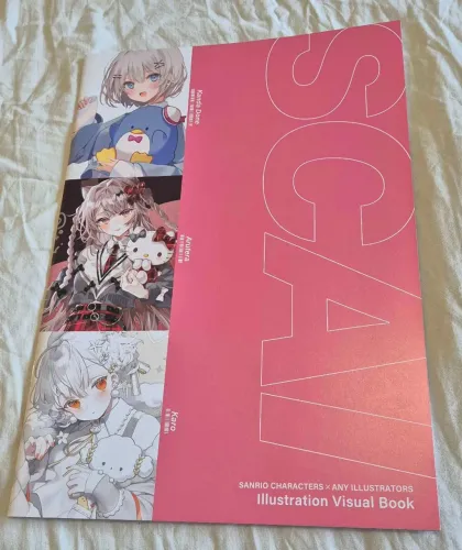 Artbook Sanrio Characters x Any Illustrators Illustration Visual Fanbook