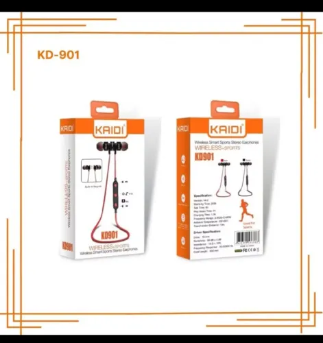 Fones de Ouvido Bluetooth Esportivos KD901 - Kaidi