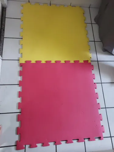 2 Tapete Tatame EVA Usado Grande infantil 1 metro² cada