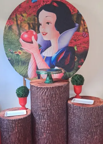 Decoração Festa Branca de Neve