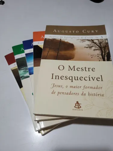 Coleção de Livros Augusto Cury - 05 livros
