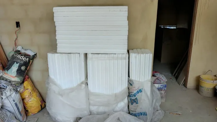 Placas de EPS para construção