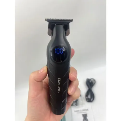 Máquina de Cortar Cabelo Daling com Tela Digital