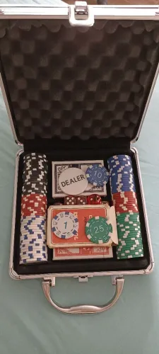 Maleta Poker 100 fichas