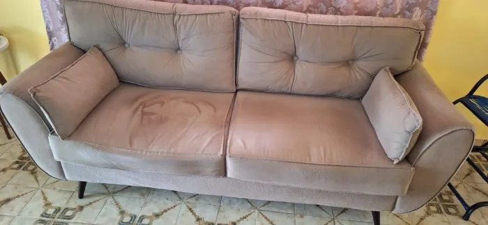 Sofá 2 e 3 Lugares Bege