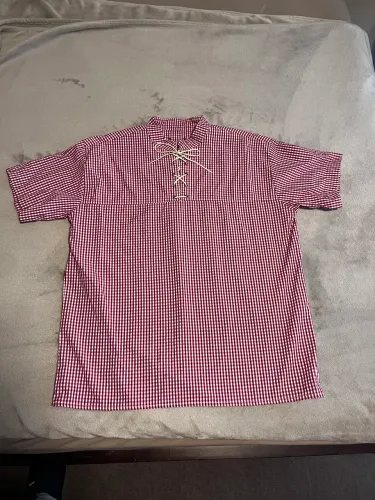 Camisa Xadrez típico alemão - Edelweiss