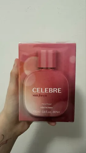Perfume CELEBRE sua força - Boticário