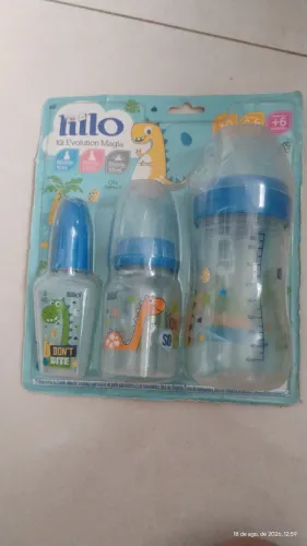 Kit de mamadeira Lilo lacrado nunca usado 