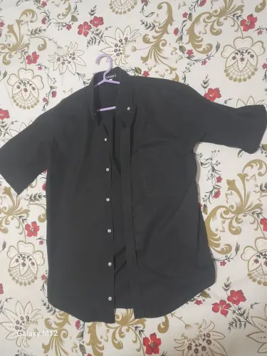 Camisa social manga curta