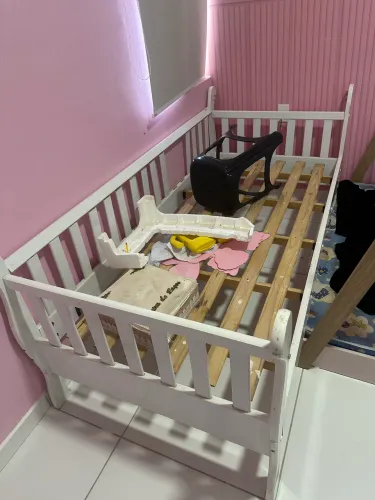 Cama babá + colchão 