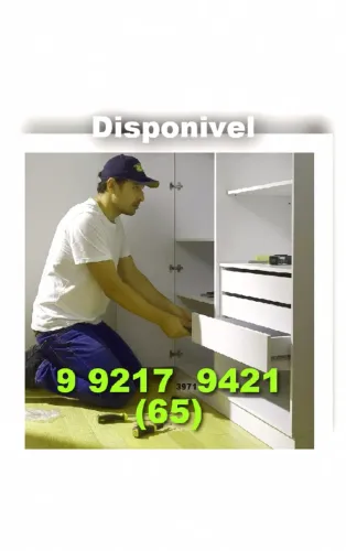 Montador de Móveis: Disponibilidade imediata nesta quarta-feira em Cuiabá e região!