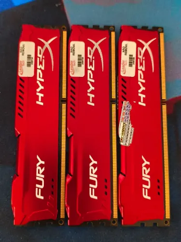DDR3 HyperX 4gb 1600mhz