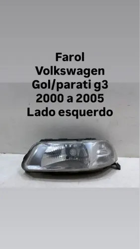 Farol Vw gol/parati g3 2000 01 02 03 04 2005 Le original 